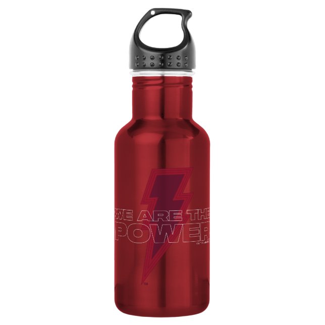 SHAZAM! Fury of the Gods | We Are The Power 532 Ml Water Bottle (Front)
