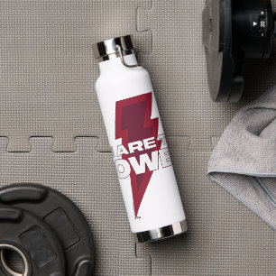 SHAZAM! Fury of the Gods   We Are The Power Water Bottle