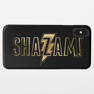 SHAZAM!   Gold Logo iPhone XS Max Case
