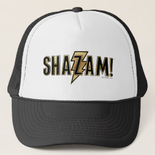 SHAZAM!   Gold Logo Trucker Hat