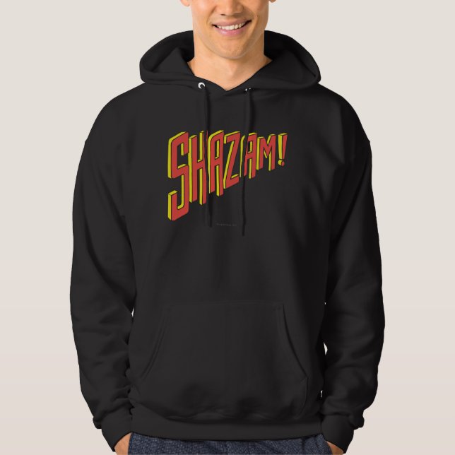 Shazam Logo Red/Yellow Hoodie (Front)
