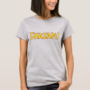 Shazam Logo Yellow/Red T-Shirt