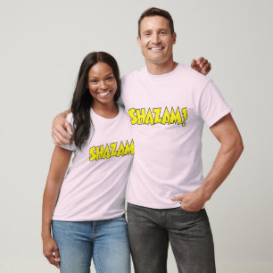 Shazam Logo Yellow T-Shirt
