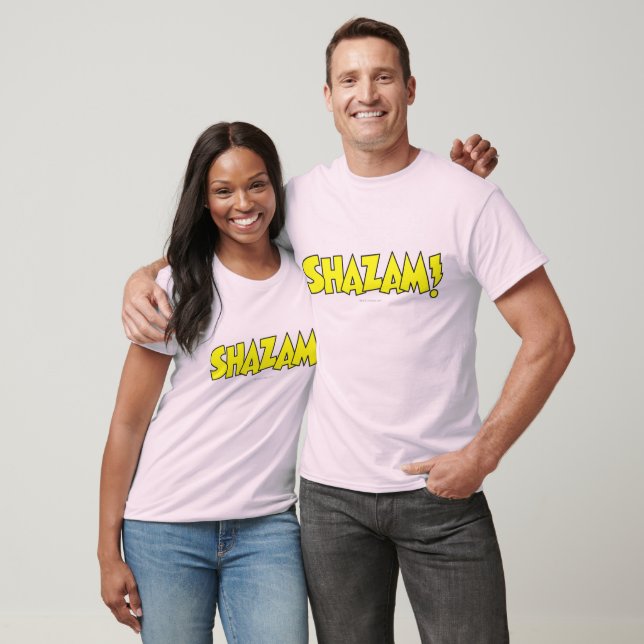 Shazam Logo Yellow T-Shirt (Unisex)