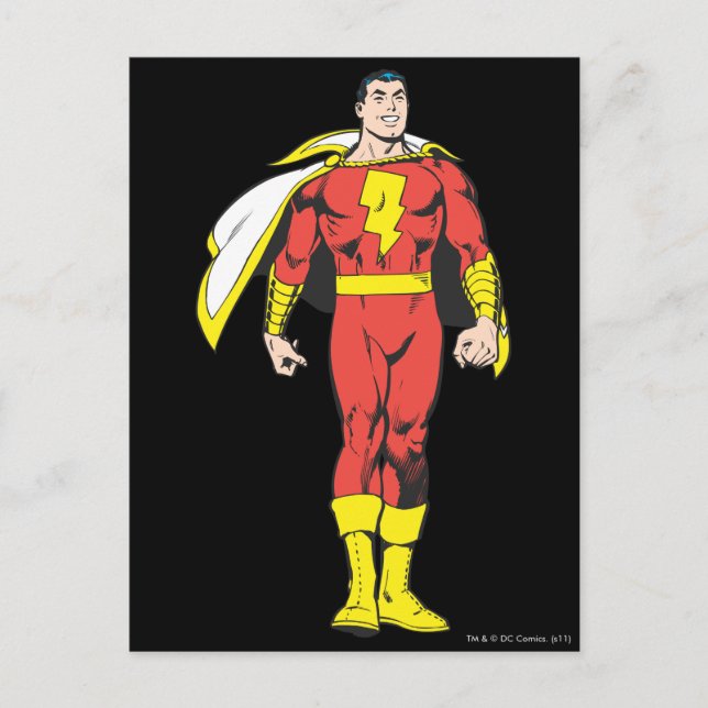 SHAZAM POSTCARD (Front)