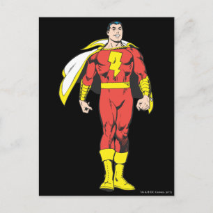 SHAZAM POSTCARD