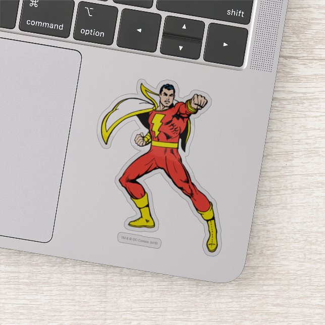 Shazam Ready to Fight (Detail)
