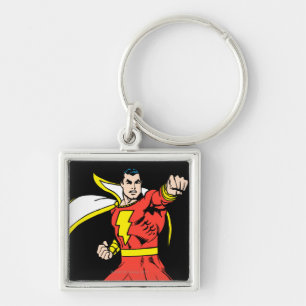 Shazam Ready to Fight Keychain