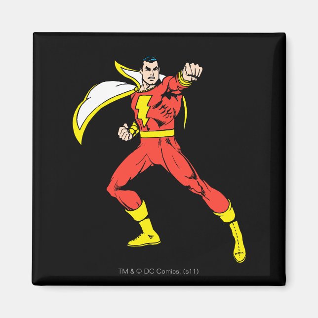 Shazam Ready to Fight Magnet (Front)