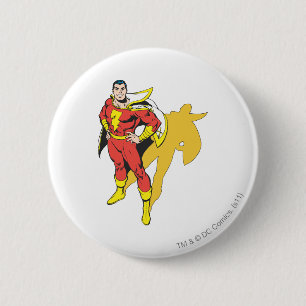 SHAZAM Shadow 2 Inch Round Button