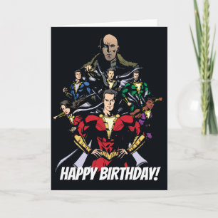 SHAZAM!   Shazam Family Vs. Dr. Sivana Card
