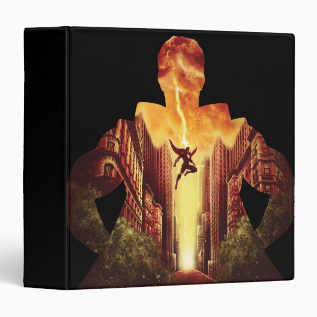 SHAZAM! | Shazam Sunset Silhouette Binder (Front/Spine)