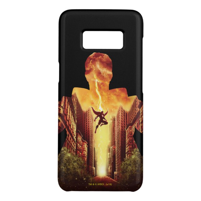 SHAZAM! | Shazam Sunset Silhouette Case-Mate Samsung Galaxy Case (Back)
