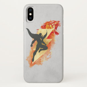 SHAZAM!   Shazam Tiger & Lightning Graphic Case-Mate iPhone Case