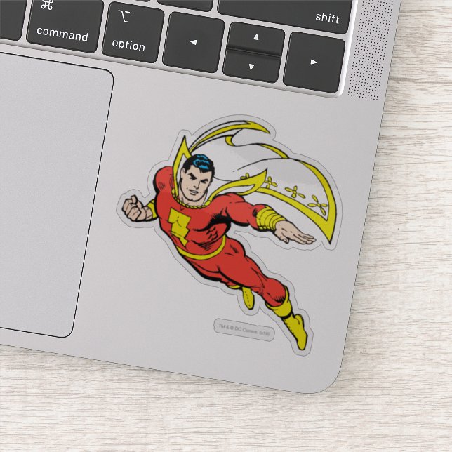 Shazam Soaring (Detail)