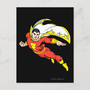 Shazam Soaring Postcard