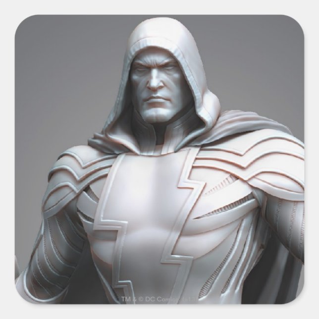 Shazam Square Sticker (Front)