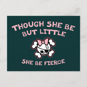 She Be Fierce Postcard