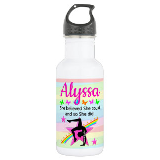 SHE BELIEVED SHE COULD GYMNAST DESIGN 532 ML WATER BOTTLE
