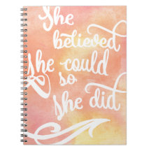 She Believed She Could So She Did