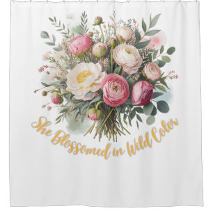 She Blossomed in Wild Color