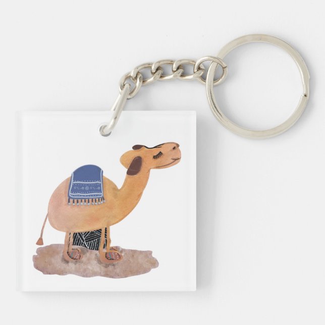 She Camel Keychain (Back)