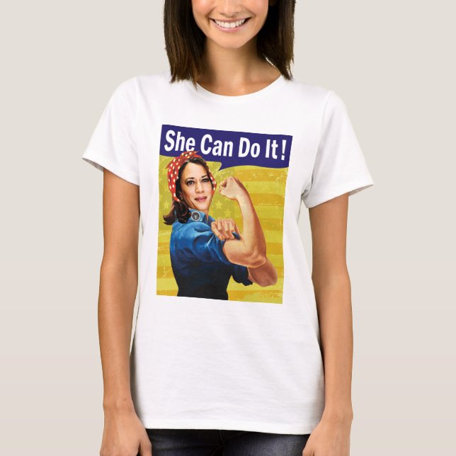 She Can Do It! T-Shirt (Front)