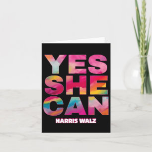 She Can Harris Wheimer 2024  Card
