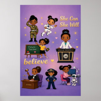 She Can She Will Poster