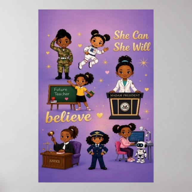 She Can She Will Poster (Front)