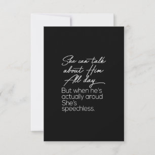 she can talk about film all day but when he's actu thank you card