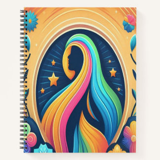 She Changes the World Inspiring Spiral Notebook