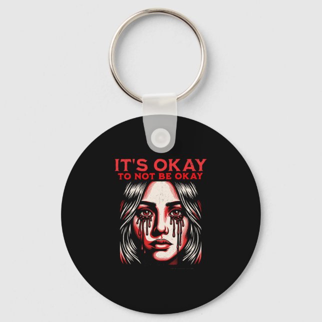 She Cries  Keychain (Front)