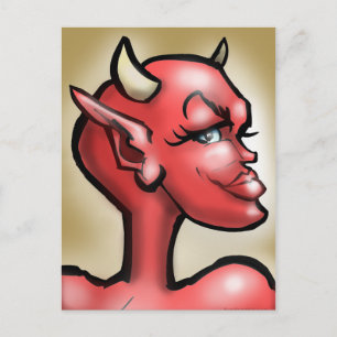 She Devil Postcard