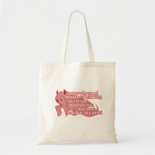she-devil tote bag