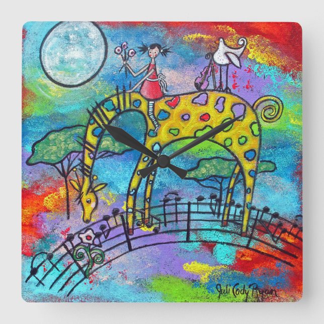 She Dreams Of Gavotte Clock (Front)