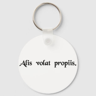 She flies with her own wings keychain