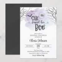She Found Her Boo Bridal Shower (Purple)