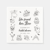 She Found Her Boo Ghost Floral Bridal Shower