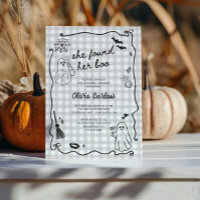 She Found Her Boo Quirky Halloween Bridal Shower