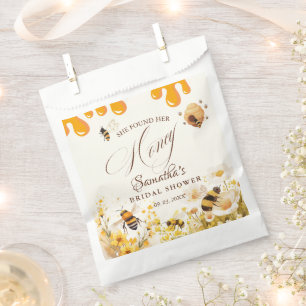 She found her honey Bee bridal shower Favour Bag