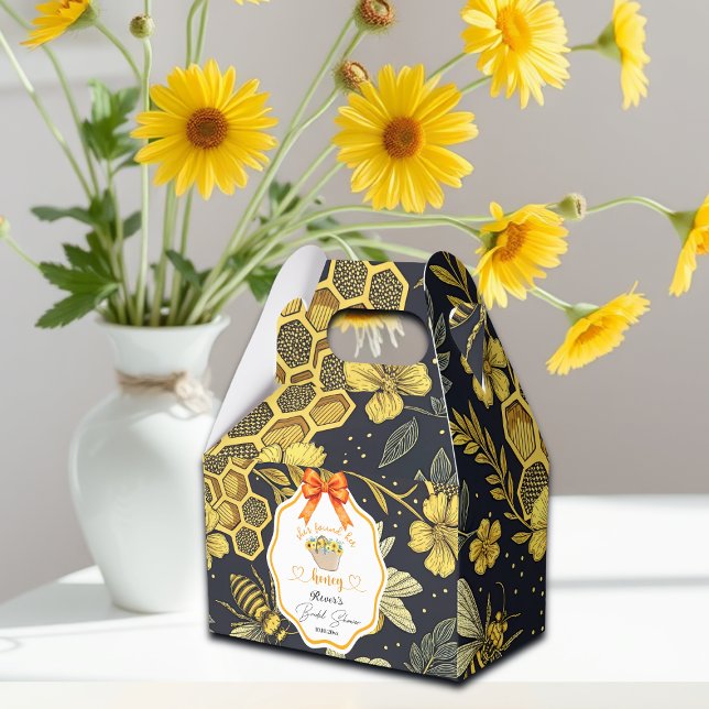 She Found Her Honey Bridal Shower   Favor Box (Creator Uploaded)