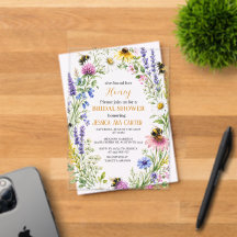 She found her Honey Wildflower Bridal Shower