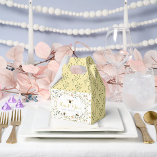 She found her Honey Wildflower Bridal Shower Favor Box