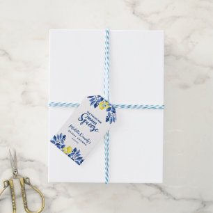She Found Her Main Squeeze Bridal Shower Gift Tags