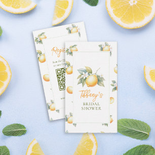 She Found Her Main Squeeze Bridal Shower Registry Enclosure Card