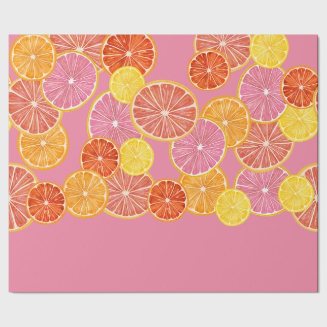 She Found Her Main Squeeze Bridal Shower Wrapping Paper (Seam)