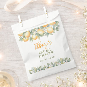 She Found Her Main Squeeze Lemon Bridal Shower Favour Bag