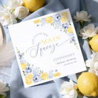She Found Her Main Squeeze Lemon Bridal Shower
