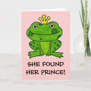 SHE FOUND HER PRINCE! INVITATION